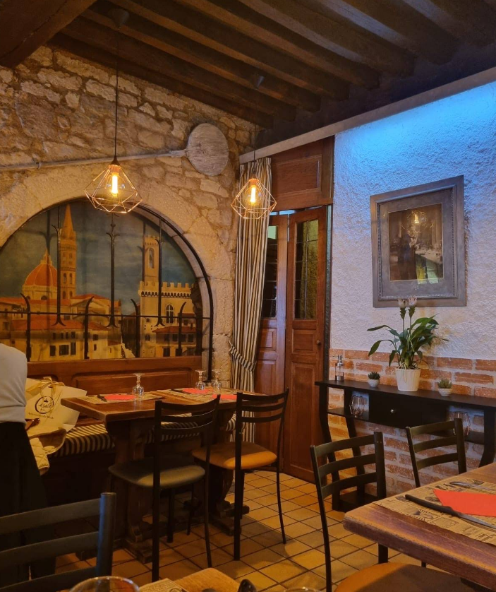 Salle de la pizzeria La Florentine